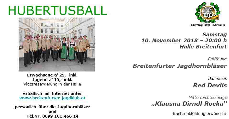 Hubertusball 2018